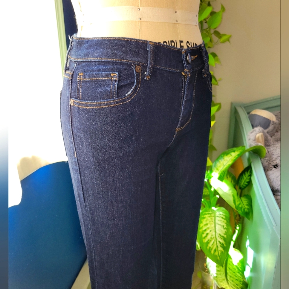 Banana Republic Dark Jean, Girlfriend, Straight leg, Size 25